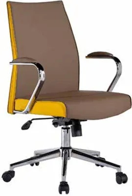 Produktbild von Sessel Arbeitsstuhl Bürostuhl Wohnzimmer Bürosessel Arbeitszimmer Braun Möbel