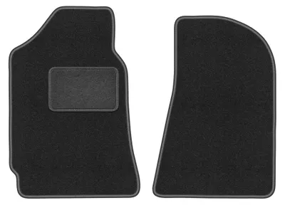Immagine prodotto di Tappetini anteriori in moquette per FSO Polonez 1971-2002 (liftback) – 2 pezzi, grigio grafite, su misura – Wielganizator LUX