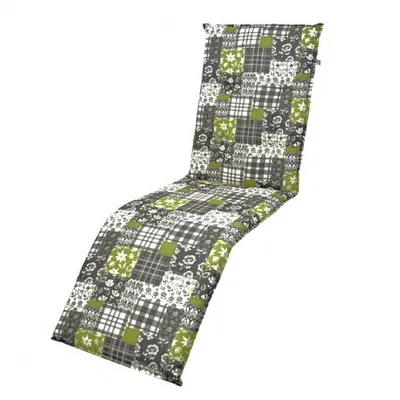 Produktbild von Liegenauflage 170 x 48 x 6 cm 50 % Baumwolle, 50 % Polyester grau