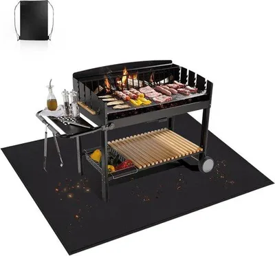 Produktbild von Vollständig wasserfestes Grilltapijt aus Silikon Glasfasern