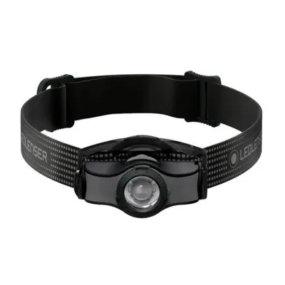 Produktbild von Ledlenser MH3, Stirnband-Taschenlampe, Schwarz, Acrylnitril-Butadien-Styrol (ABS), Polycarbonat (PC), IP54, LED, 1 Lampen