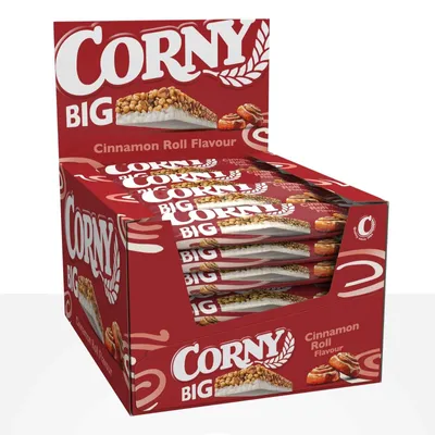 Produktbild von Corny Big Cinnamon Roll 24 x 40g Müsliriegel Vorratspack