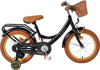 Produktbild von Volare Ashley Kinderfahrrad - Mädchen - 16 Zoll - Schwarz