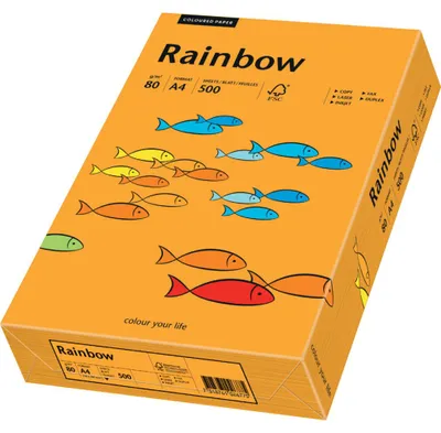 Image de Rainbow Rainbow Kopierpapier orange DIN A4 80 g/qm 500 Blatt