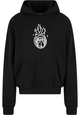 Produktbild von Mister Tee - "Teamdream" Kapuzenpullover für Herren, Ultraschwer, Übergroß TN2508 (M) (Schwarz)