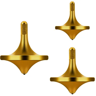 Produktbild von 3 Stück Präzisions-Gyroskop-Decompression Spielzeug aus Edelstahl
