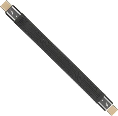 Image de Câble flexible court USB-C plug-and-play de type C à type C 5,1 pouces 8K 60Hz 40Gbps Charge rapide dual-end pour ordinateurs portables de bureau