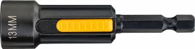 Produktbild von DeWALT DT7460-QZ, Steckschlüssel-Set, 3 Stück(e), Schwarz, 8,10,13 mm