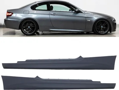 Produktbild von Sport Seitenschweller grundiert SET passt für BMW 3er E92 E93 2006-2014 Serie / M-Paket +ABE