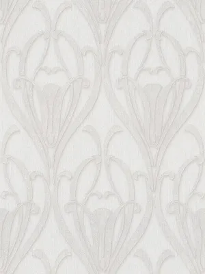 Produktbild von Art Deco Tapete mit Ornament Muster & Textiloptik