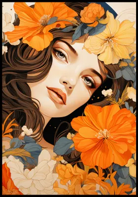Produktbild von Poster 68x98cm Blumenessenz