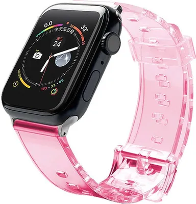 Obrázek produktu pro Náhradní silikonový řemínek HQWear pro Apple Watch 6/5/4/3/2 (44 mm, 42 mm) červený