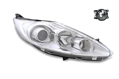 Produktbild von Johns, Scheinwerfer Halogen passend für Ford Fiesta 08 10/2008-11/12 H7 H1 Re. + Nebel. 1678064 1661616 1579905 1549506 1524270 1530503 1740029 8A6113