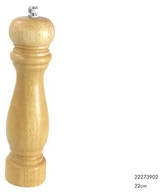 Produktbild von Pfeffermühle Holzküchenzubehör braun 22cm Pfeffermahler