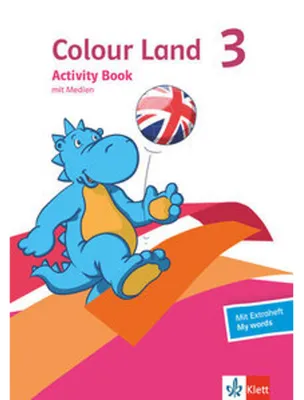 Obrázok produktu pre Colour Land 3. Ab Klasse 3. Activity Book mit Medien Klasse 3