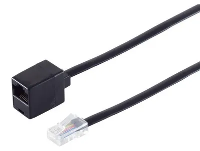 Produktbild von S/CONN maximum connectivity 70223-8/8, 3 m, RJ-45, RJ-45, Schwarz