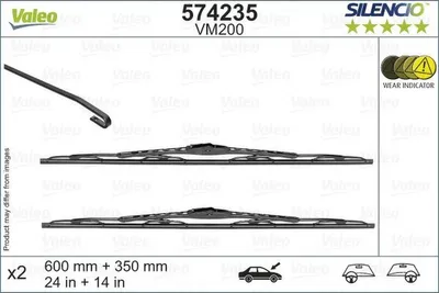 Immagine prodotto di Spazzola tergicristallo VALEO 574235