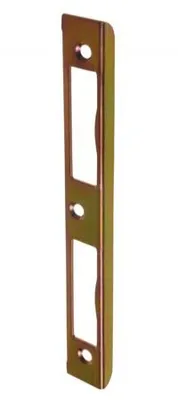 Produktbild von Universeller Winkel-Schließblech 20x8 mm gelb verzinkt ohne Kunststoffeinsatz