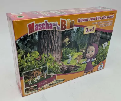 Produktbild von Mascha und der Bär, Bühne frei für Mascha! 3 in 1