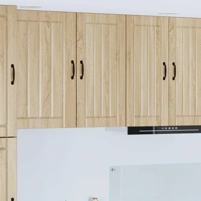 Productafbeelding van vidaXL Wandkast LUCCA, Sonoma-eikenhout, 40 x 31 x 80 cm, houtvezel