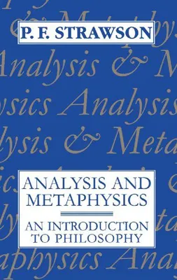 Produktbild von Analysis and Metaphysics