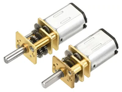 Mikro-Getriebemotor DC 6V 10/35 U/min mit 2 Klemmen