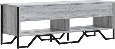Obrázek produktu pro vidaXL TV skříňka šedá Sonoma 122x34x41 cm materiál na bázi dřeva
