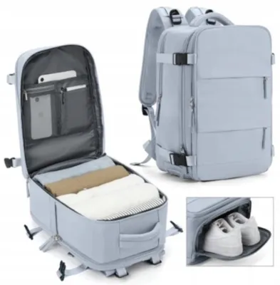 Produktbild von Handgepäck-Rucksack 40X20x25 Wizz Air Raynair Wasserdicht mit Vier Fächern