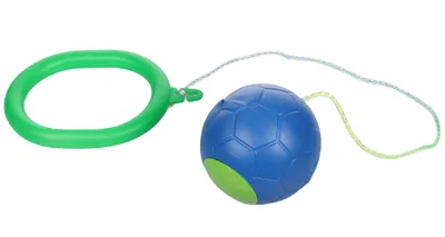Produktbild von Multipack mit 5 Stück "Foot Ball" Kinderfußball, blau