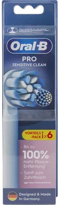Produktbild von Oral-B Sensitive Clean , 6 Stück(e), Weiß, 3 Monat( e), Extra weich, Oral-B, Box
