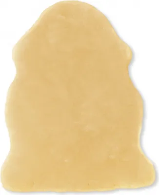 Produktbild von Ibena Baby Lammfell Parkano Größe S – kuschelweiches Schaffell natur, Naturfell, 100% Wolle