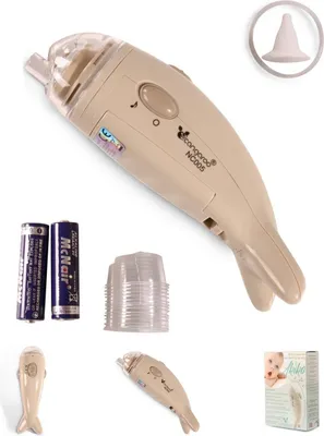 Image de Aspirateur nasal électrique Akiko, aspirateur de sécrétions nasales, 15 embouts jetables Option musicale