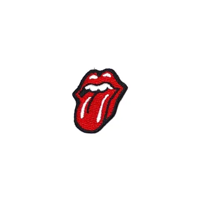 Produktbild von The Rolling Stones Classic Tongue Aufnäher zum Aufnähen 5 cm