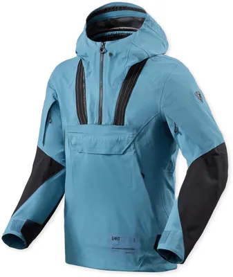 Produktbild von Revit Smock Blackwater 3 H2O wasserdichte Motorrad Windbreaker Jacke, blau/schwarz, L