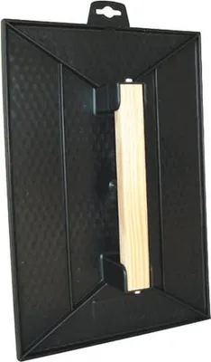 Image de Taloche en plastique rectangulaire 42x28 Noir - Vinmer