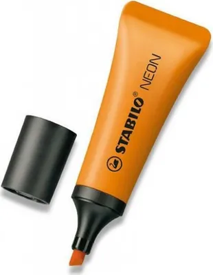 Obrázek produktu pro Zvýrazňovač - STABILO NEON - jedno pero - oranžové