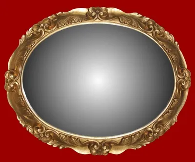 Immagine prodotto di Casa Padrino Specchio da parete barocco italiano ovale dorato L 101 cm, H 81 cm - Nobile & magnifico