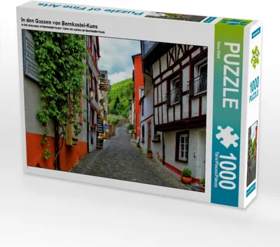 Produktbild von Calvendo In den Gassen von Bernkastel-Kues 1000 Teile Puzzle quer 640x480mm, Klatt Arno; 7405479