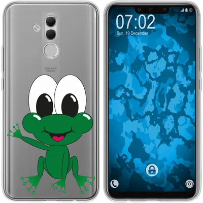 Produktbild von PhoneNatic Case kompatibel mit Huawei Mate 20 Lite Silikon-Hülle Cutiemals M2