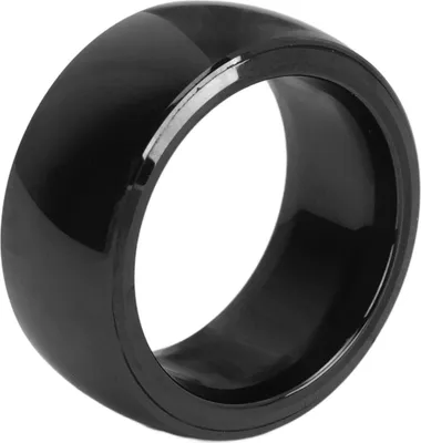 Obrázok produktu pre R4 Smart Ring vodotesný keramický NFC pre iPhone Android telefóny muži ženy veľkosť 8