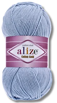 Immagine prodotto di Alize 1x 100 g Lana Cotone Gold, tinta unita, uncinetto, lavoro a maglia (40)