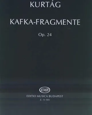 Produktbild von Kafka-Fragmente op.24für Sopran und Violine