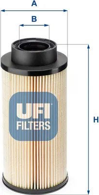 Produktbild von Kraftstofffilter UFI 26.008.00 für SCANIA P,G,R,T - series Filtereinsatz