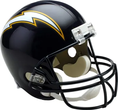 Produktbild von NFL San Diego Chargers Mini Helm Throwback 1988-2006 Riddell Footballhelm