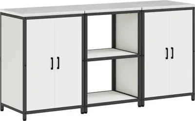 Produktbild von Aufbewahrungsset für die Küche 3 pcs Weiß Kaltgewalzter Stahl