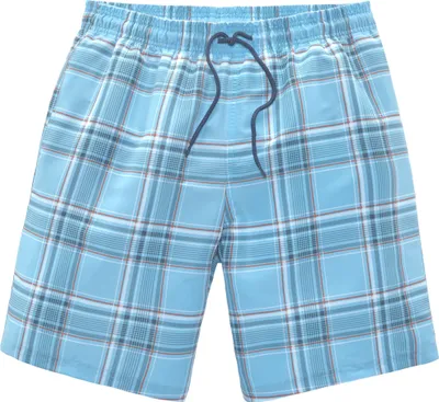 Produktbild von H.I.S. Badeshorts Karo hellblau (Langgröße) Größe L