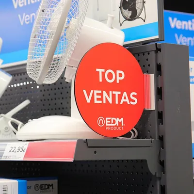 Produktbild von Promotionsdisplay Spanisch Modul Edm ø 20cm. Enthält eine Klebefassung 02942.