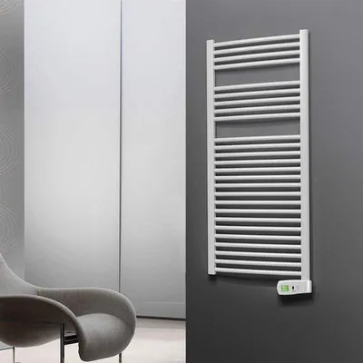 Produktbild von Elektrisches Heizpanel - - Programmierbar - 55 x 10 x 130 cm - Weiß