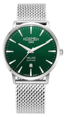 Immagine prodotto di Roamer Date watch Valais Gents Interchangeable Box Set Green  - Black