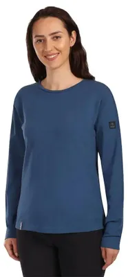 Produktbild von Damen-Baumwoll-Langarmshirt Kilpi PROMOX-W, DUNKELBLAU, Größe 34